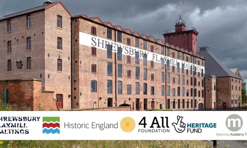 4 All Foundation Receives Funding from England Heritage for Free Community Coach Trips to Shrewsbury Flaxmill in 2023